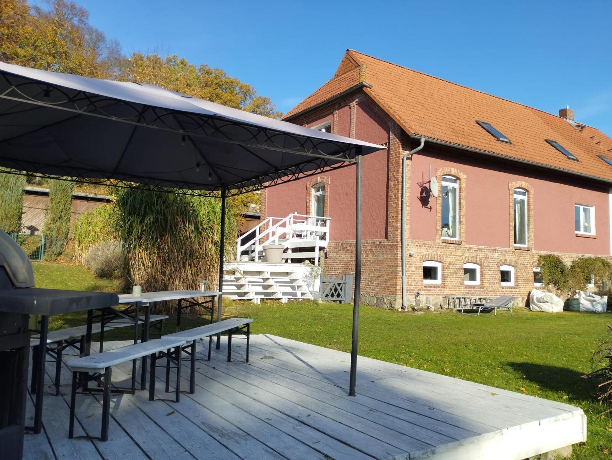 Inspektorenhaus Am Jagdschloss Mit Meerblick Hohen Niendorf Exterior foto